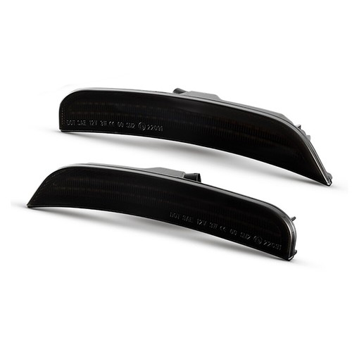 Luces de señalización laterales LED dinámicas delanteras y traseras 4 piezas para Chrysler 300 300S 300C 15-23 - Imagen 11 de 12