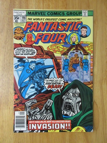 Lot of *3* FANTASTIC FOUR: #177 (VF), 198 (VF/NM), 200 (VF/VF-) *2 Key Books!* - Picture 3 of 11