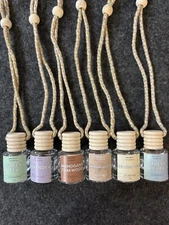 SALE!! Hanging Essential Oils Diffuser Air Freshener SPA SCENTS Set Of 6