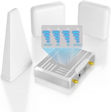 Cell Phone Booster for Home up  9000 Sq Ft,All Carriers on Band 5/12/13/17/2/25,