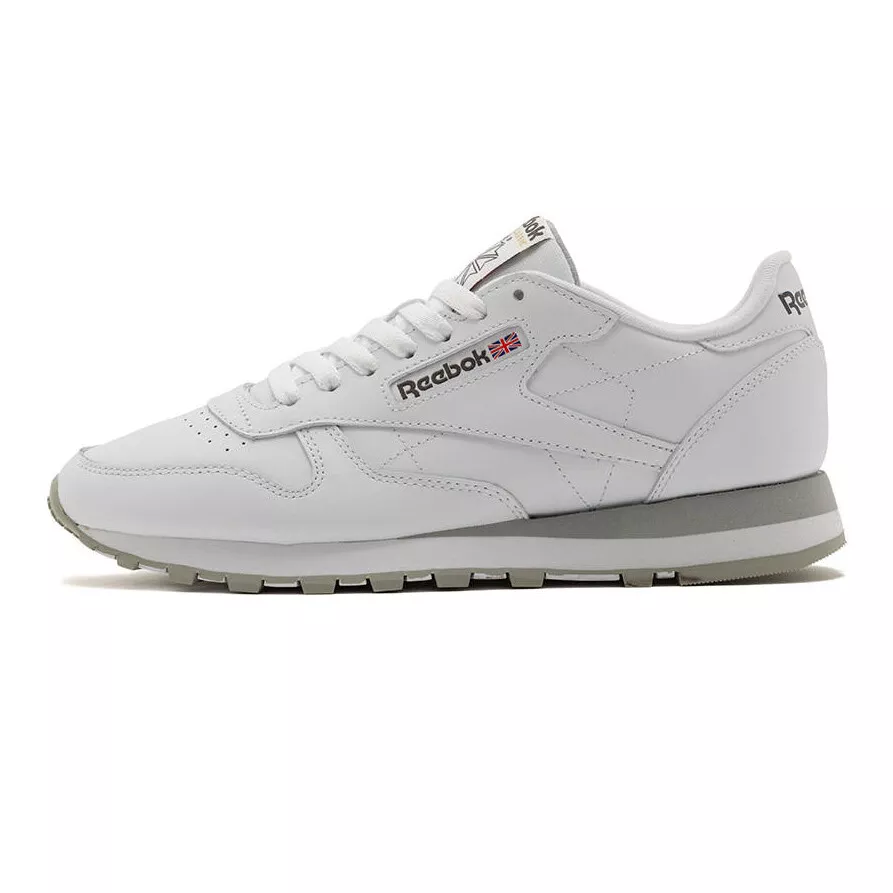 Reebok Classic Leather Mens White Shoes Sneakers Athletic Shoes Genuine Leather