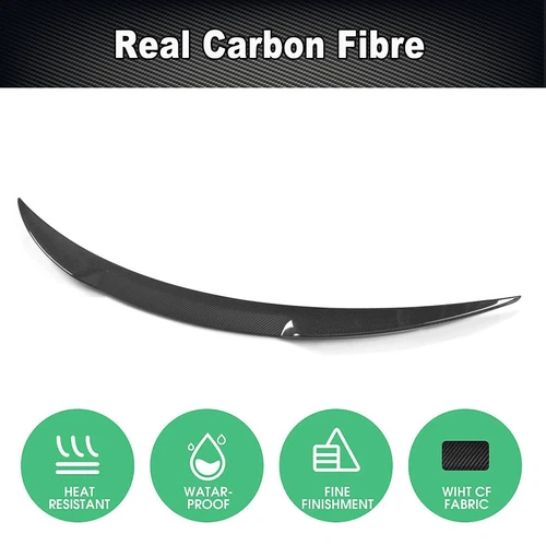 Carbon Spoiler Für Alfa Romeo Giulia 2015 Heckspoiler Abrisskante Lippe Flügel - Bild 10 von 13