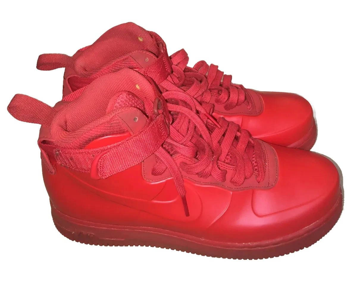 Air force foamposite hotsell red