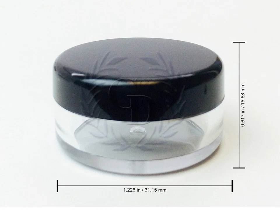 200pcs 5 gram high quality Jars cosmetic makeup cream container Jewelry 5g 5ml - Image 2 of 4