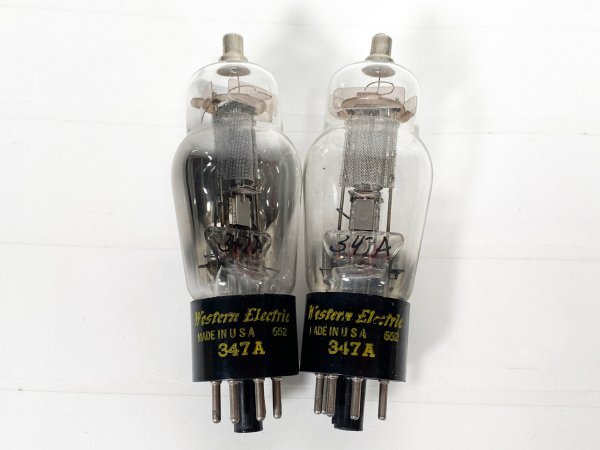 347A WESTERN ELECTRIC 真空管 Used Western Electric Western Electric 347A Set Of 2 Vacuum