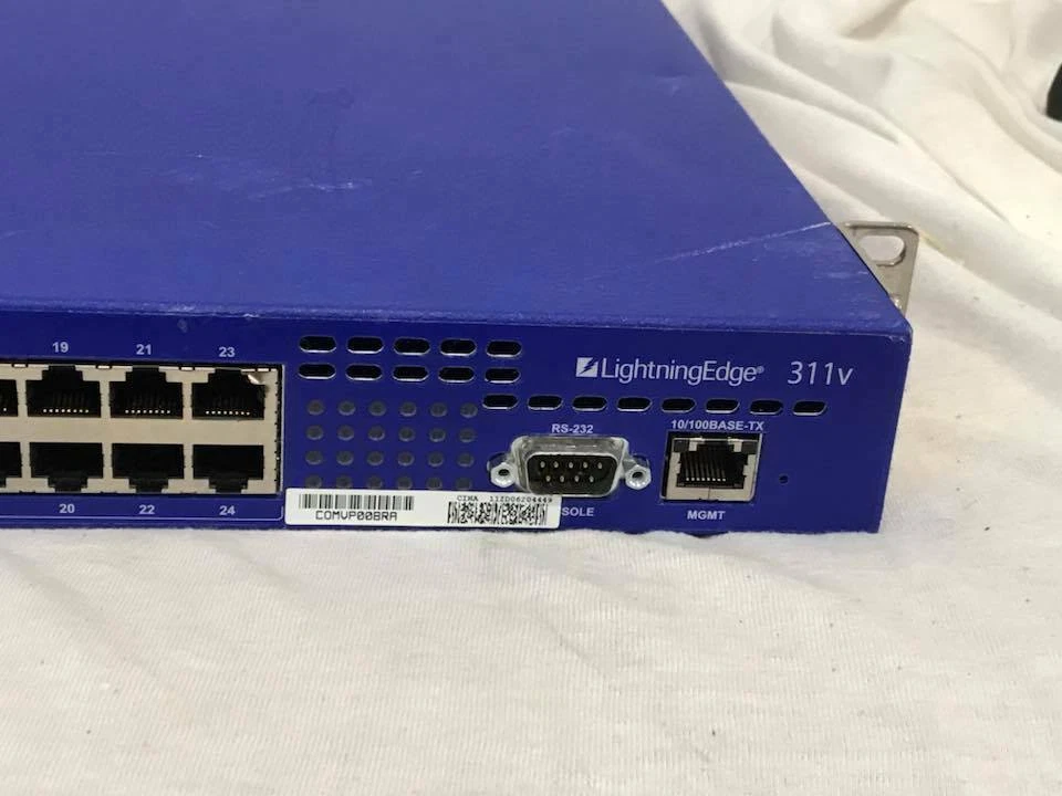 Ciena LightningEdge 311V LEAC-0311VB 24-Port 10/100 Ethernet Switch - Image 3 of 4