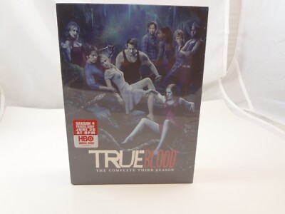 True Blood: The Complete Third Season Box Set (DVD, 2011, 5-Disc Set) Season 3