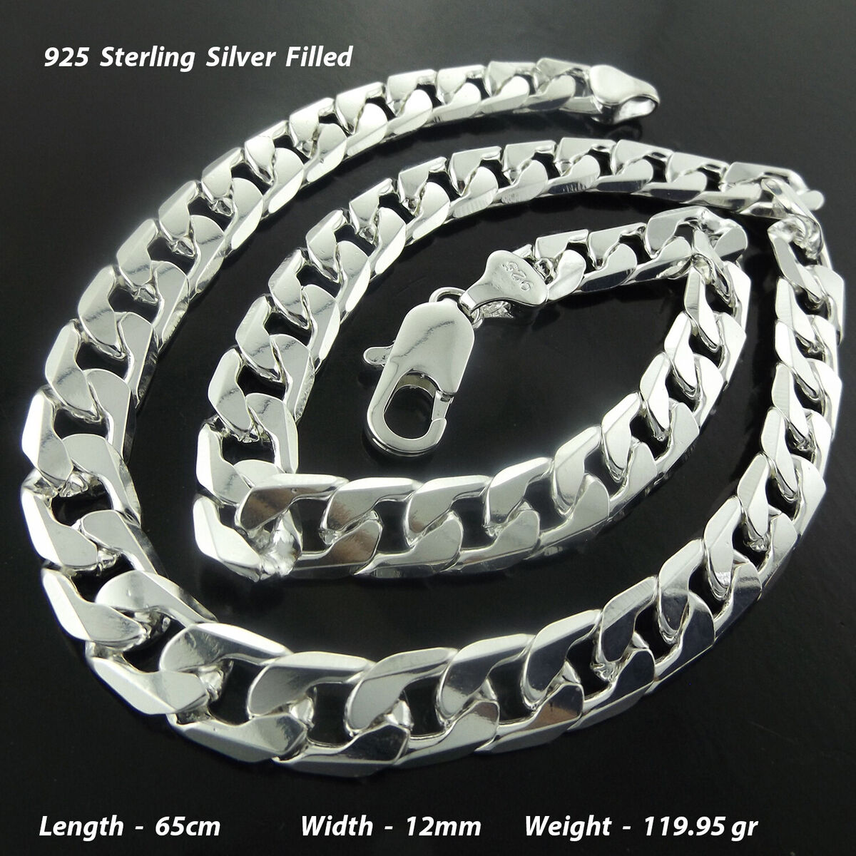 Sterling silver cuban link choker sale