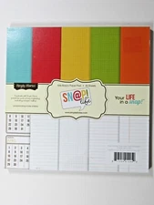 Simple Stories 6 x 6 Pattern Paper Pad, Snap! Just The Basics, Retired