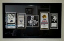 2014 LOS ANGELES KINGS STANLEY CUP CHAMPIONS 🏆 TICKET DISPLAY (ALL 4 SERIES)✨️