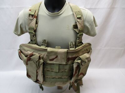 #ad SKEDCO MILITARY MEDICAL OPERATOR CHEST RIG DESERT PRINGLE WORKHORSE AID BAG CLS $100.00