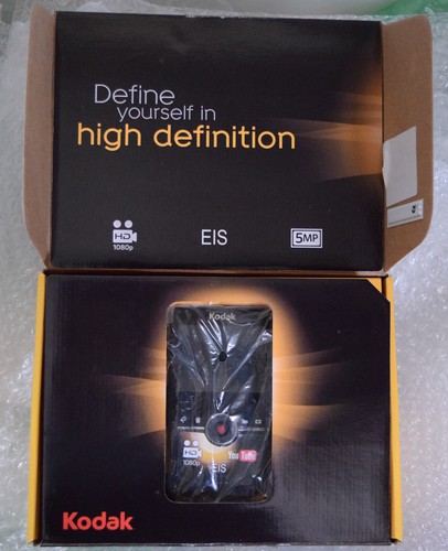 Kodak Zi8 Pocket Video Camera Black - NEARLY NEW IN ORIGINAL PACKAGE - Picture 7 of 7