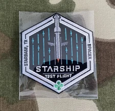 SpaceX Starship Test Flight 1 Mission Patch – Super Heavy, Starbase TX
