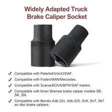 2 Pack 38 Brake Caliper 11 Point Socket Truck Brake Caliper Socket 38 Drive 2 Pack 38 Brake Caliper 11 Point Socket Truck Brake Caliper Socket 38 Drive