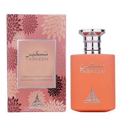 Paris Corner Taskeen Peach Tea Perfume Edp 3.4 Fl Oz - Fruity Unisex Fragrance