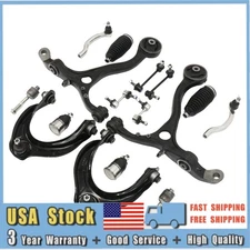 16pcs Front Lower Upper Control Arm Ball Joint Kit For 2009-2014 Honda Acura