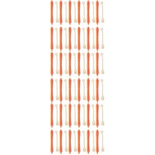 72 Pcs  Perm Rod Hair Roller with Rubber Band Home Barber Hair Styling Tools