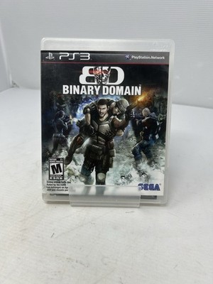 Binary Domain (Sony PlayStation 3, 2012) CIB TESTED CLEAN MINT NTSC SEGA