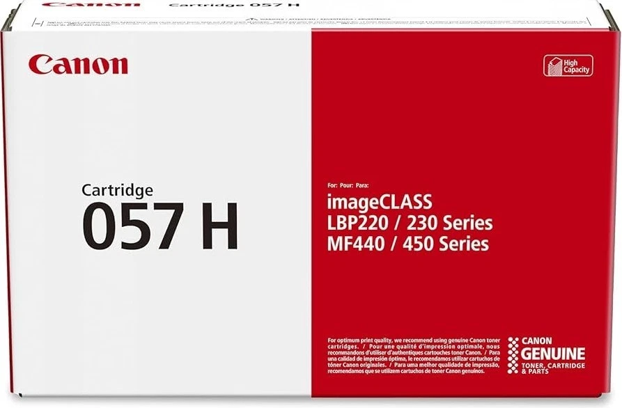 Canon 057H High Yield Black Toner Cartridge / LBP223dw / MF443dw