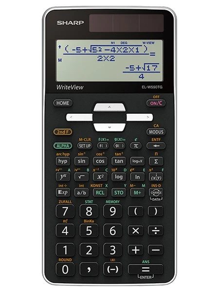 Sharp EL-W550TG inkl. WYNGS Schutztasche Schwarz - Wissenschaftlicher - Bild 2 von 4