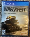 Wreckfest PS4 (Sony PlayStation 4) VG+ Condition - TESTED WRECK FEST PS4 Game