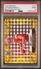 2024 Panini Mosaic NFL Debut Jayden Daniels Reactive Yellow Mosaic Prizm PSA 9