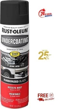 Truck Rubberized Undercoating Spray, 15 oz, Black