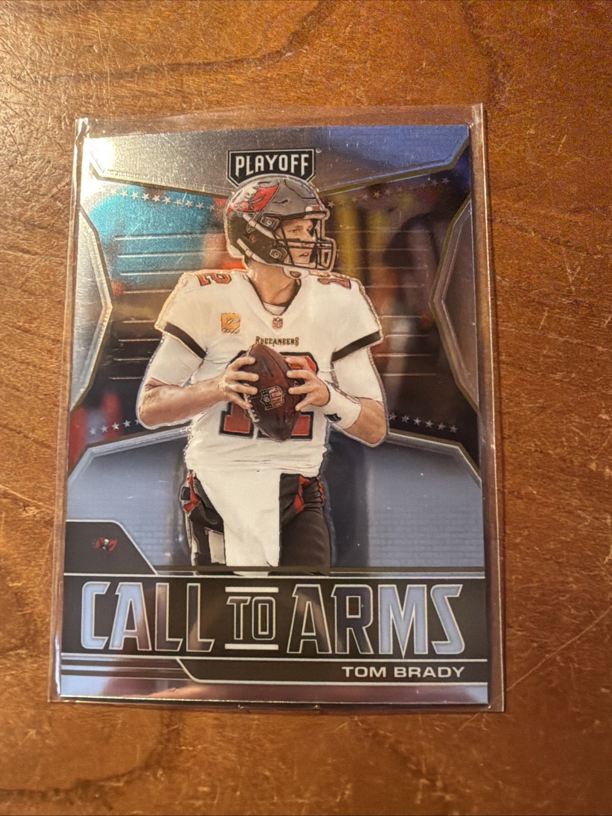 2021 Panini Playoff - Call to Arms Tom Brady #CA-TBR Silver Prizm