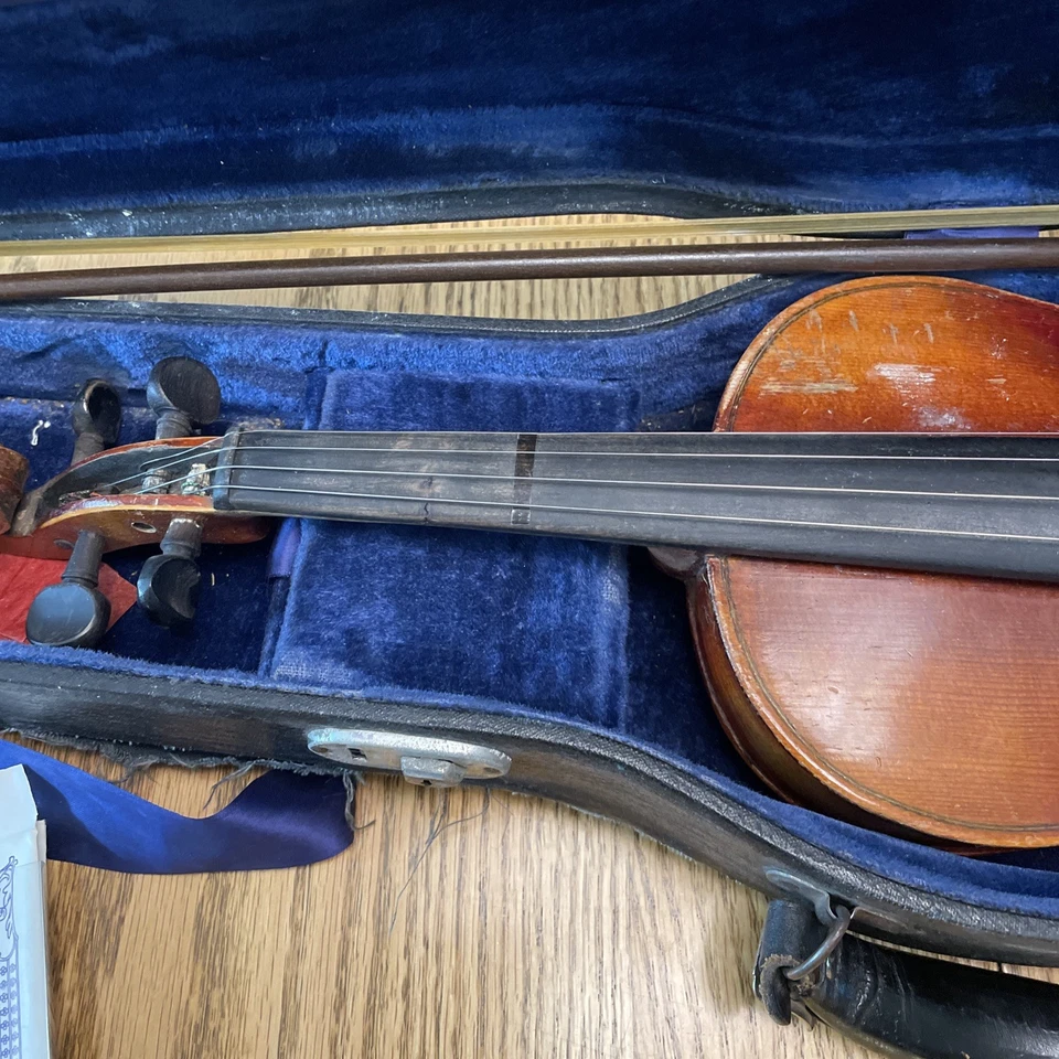 复古 Lifton 小提琴 美国制造 盒子和弓 状况良好 带额外弦 — 第 4/4 张图片