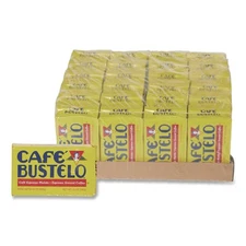 Cafe Bustelo 01720CT 10 oz Brick Pack Coffee - Espresso (24/CT) New
