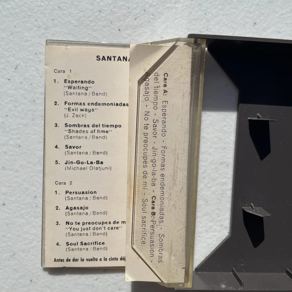 Tape Cassette Santana 1970 - Image 3 of 4