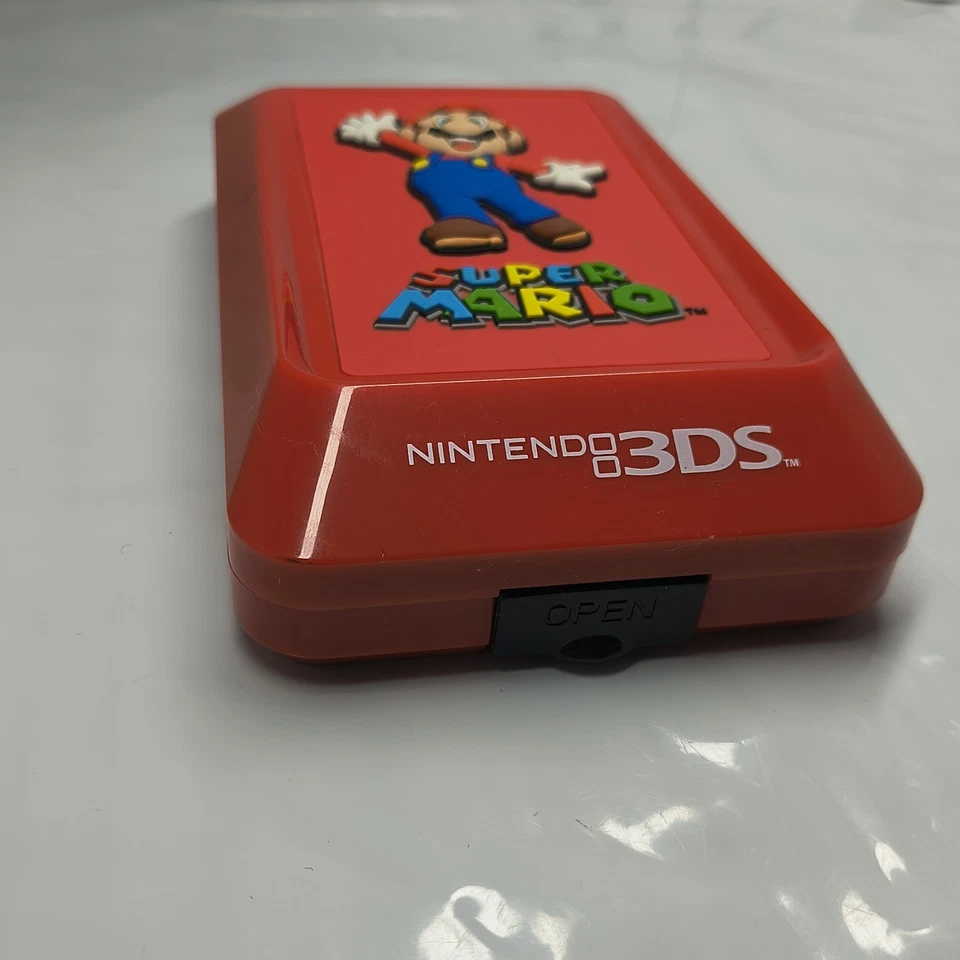 Protective Nintendo 3DS System Character Vault Case Mario Editionw/Snap-Closure - Image 2 of 4