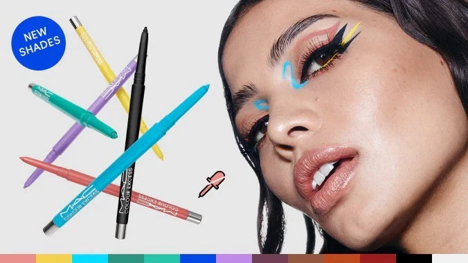 MAC Colour Excess Gel Pencil Eye Liner - Glide or Die (Carbon Black) - Image 3 of 3