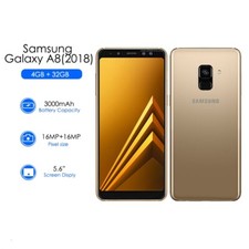 Original Samsung Galaxy A8 2018 A530F/DS Dual Sim Unlocked LTE 5.6" 32GB Phone