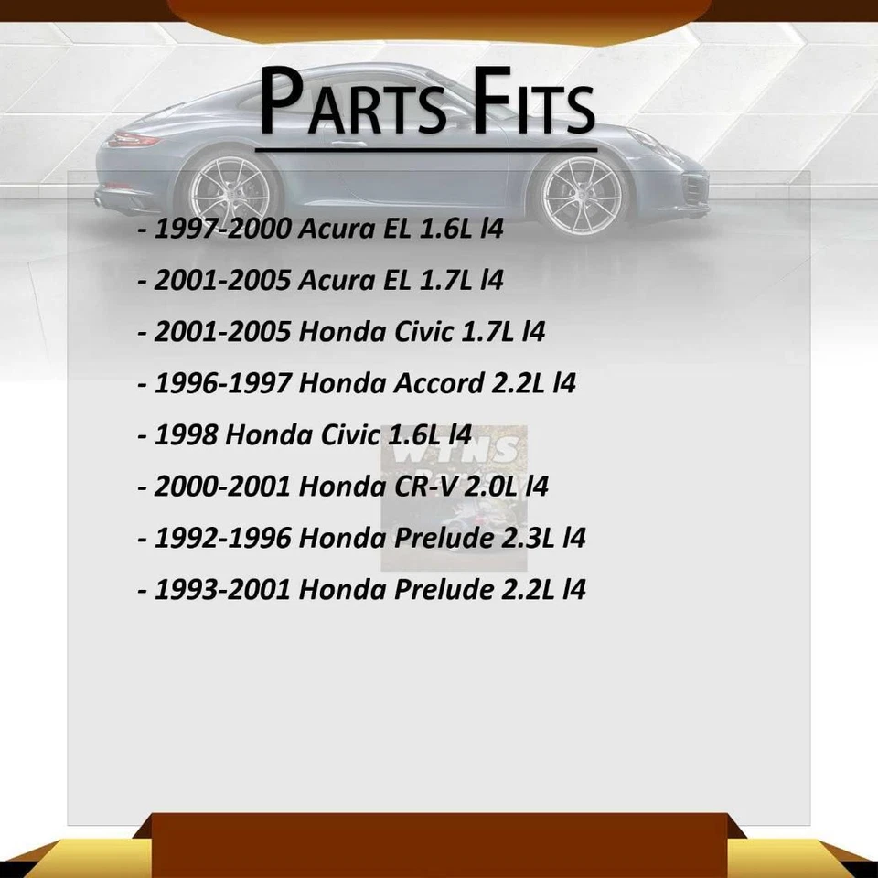 4x bujías para Honda Accord DENSO 1996 1997 Foto 2 de 4
