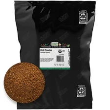 Organic Chili Powder Blend 16 Ounce Mildly Spicy Seasoning for Cooking