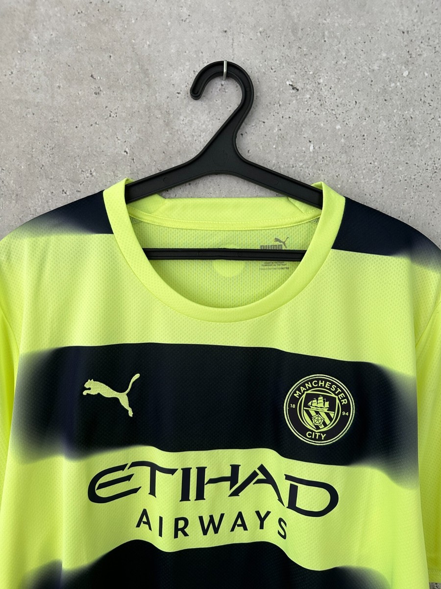 ウェア PUMA MCFC 3rd Jersey Replica LS 3XL Puma Manchester City FC 3rd Replica Short Sleeve Jersey MSRP