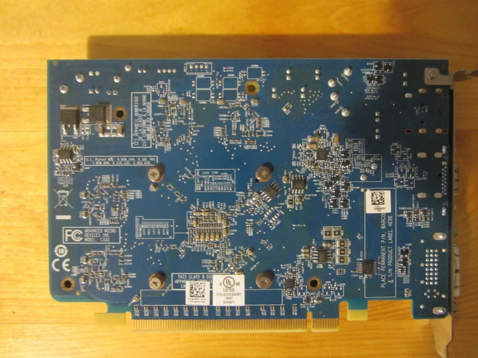 DELL WX52N AMD Radeon HD6670 1GB GDDR5 0WX52N VGA DVI DP Video Card - Image 4 of 4