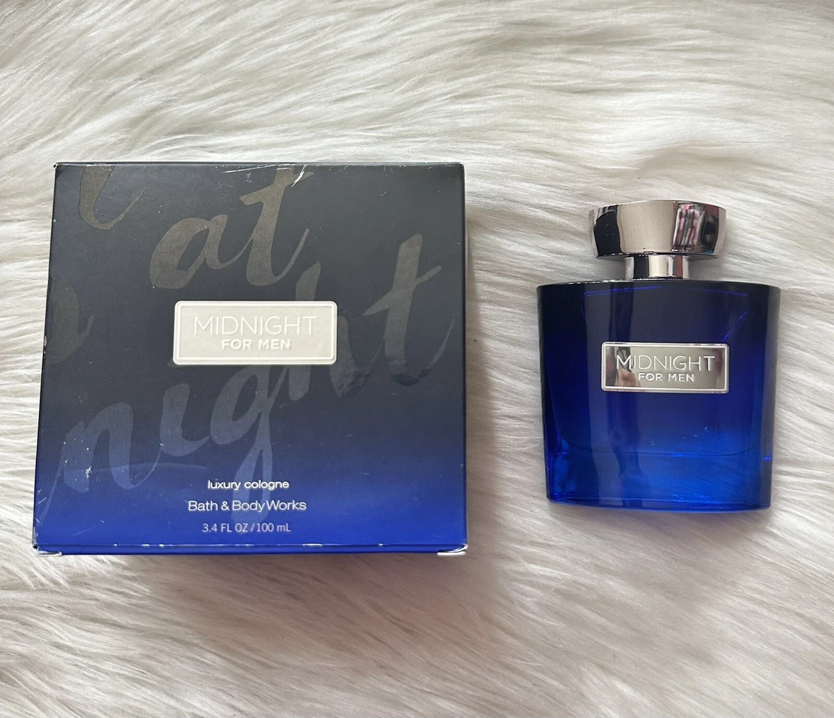 Bath Body Works Midnight for Men Luxury Cologne Spray 3.4 fl oz