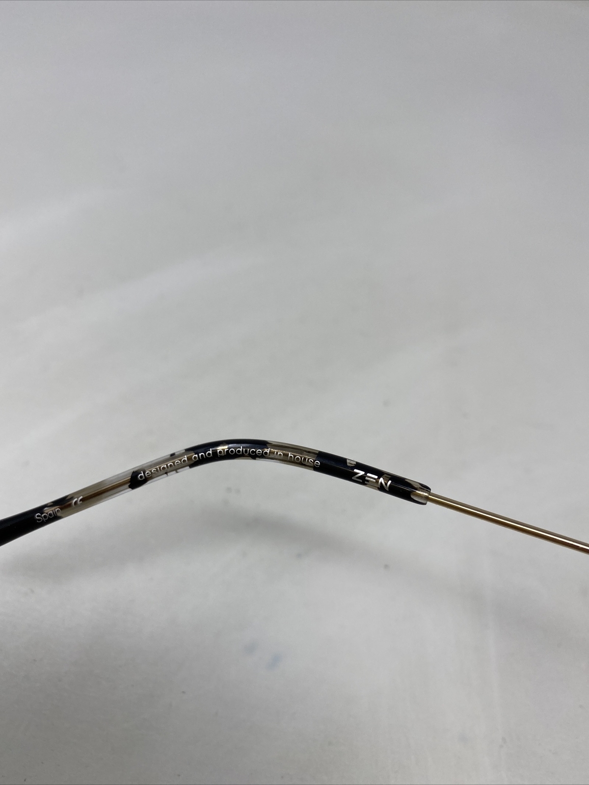 Zen Eyeglasses Frame 21063 05 Carol 52-19-142 Black Tortoise/Gold Full Rim &375