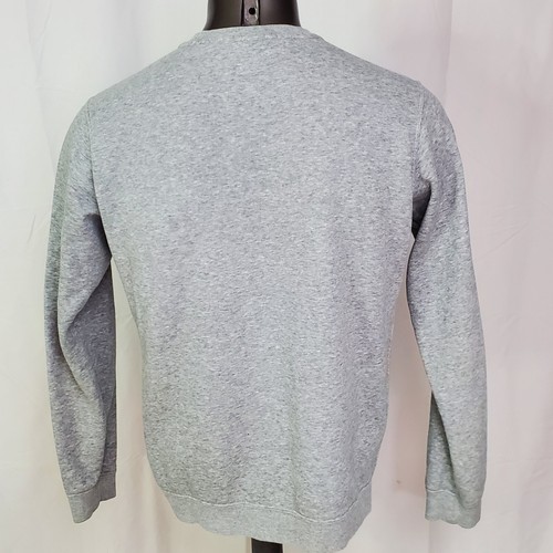 Nike Sudadera Cuello Redondo Para Hombres Mediana M Gris Just Do It Spellout Pullover Informal - Imagen 4 de 6