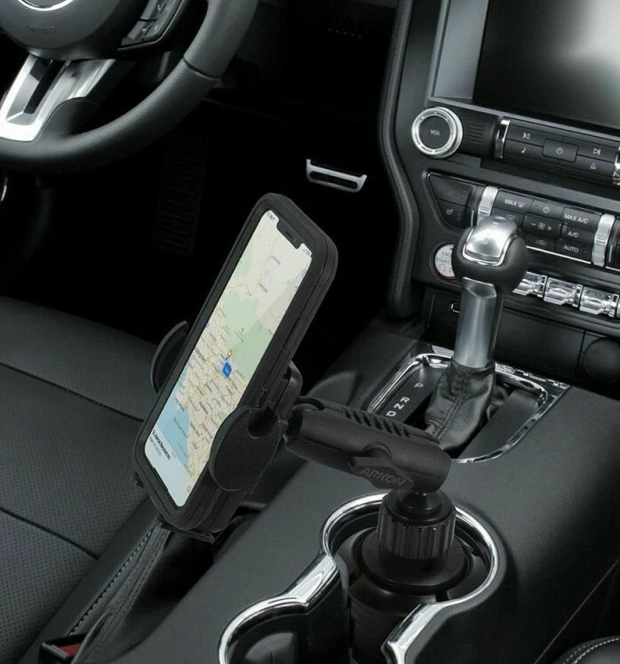 Arkon SM4RM023 Robust Custom Car Cup Holder Phone Mount iPhone Samsung Galaxy - Image 4 of 4
