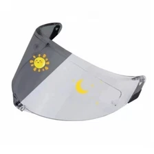 BMW M Race Pro Photochromatic Transition Visor Lens Black Clear