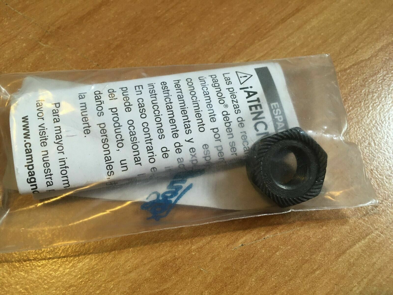 Campagnolo R/H Rear Hub Axle Lock Nut FH-RE020  O/E PACKED Circa 90S