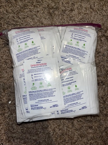 250X Lot Of Nivea Breathable Nourishing Body Lotion Tropical Breeze (NEW) - Picture 5 of 5