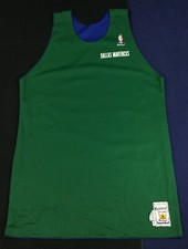 Vintage Dallas Mavericks Basketball NBA Warm Up Sand Knit Jersey SizeXL