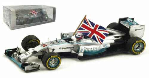 Spark S3142 Mercedes W05 Winner Abu Dhabi GP 2014 - Lewis Hamilton 1/43 Scale