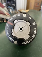 Hubbell IN16494 Wiring Hubbellock Mobile X-Ray Receptacle Interior 60A 250 VAC