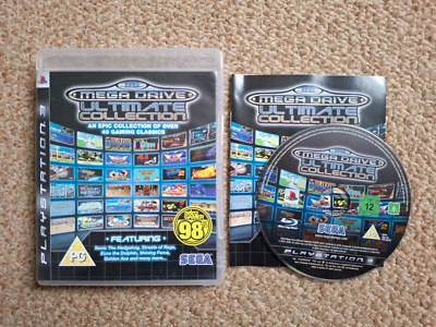 PS3 Playstation 3 Sega Mega Drive: Ultimate Collection m. Handbuch NEUWERTIG DISC