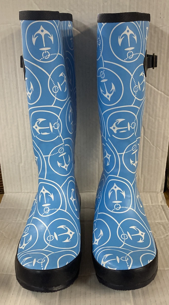 Nautical rain best sale boots